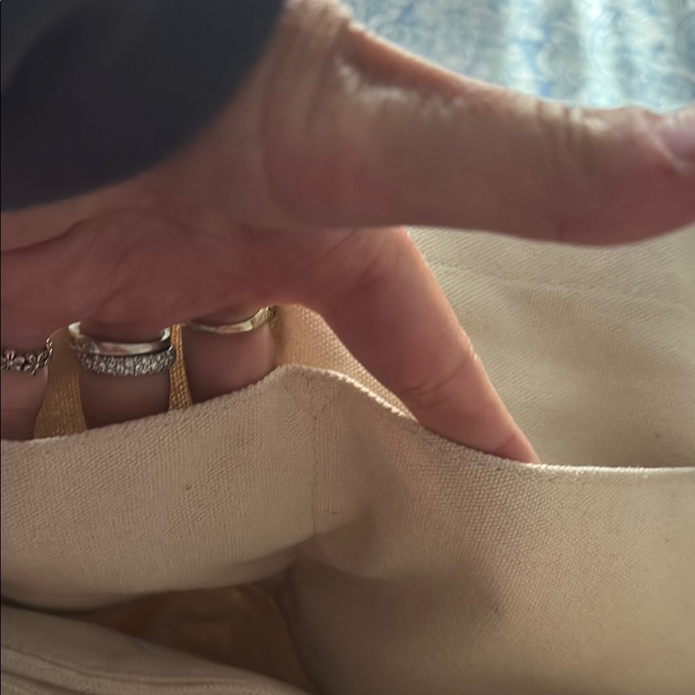 Duluth Trading Co. Elegant Brown and Cream Tote Bag - Picture 7 of 7